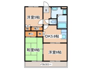 コートプルニアの物件間取画像